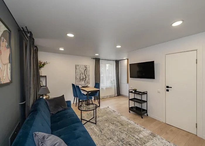 Apartmán Riverfront 2bd Old Town By Domvia Kaunas