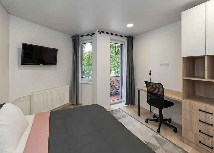 Apartmán Riverfront 2bd Old Town By Domvia Kaunas